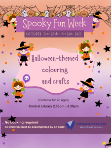 Spooky Fun Week Spooky Fun Week at Central Library - Waterford City & County Library ...
